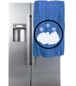 Намерзает снег, лед на стенке – холодильник BOSCH
